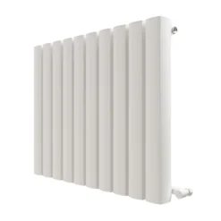 Carisa Vesta Oval Single Panel Horizontal Aluminium Radiator