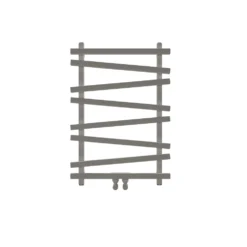 Carisa Vivek Angled Designer Aluminium Heated Towel Rail
