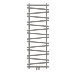 Carisa Vivek Angled Designer Aluminium Heated Towel Rail