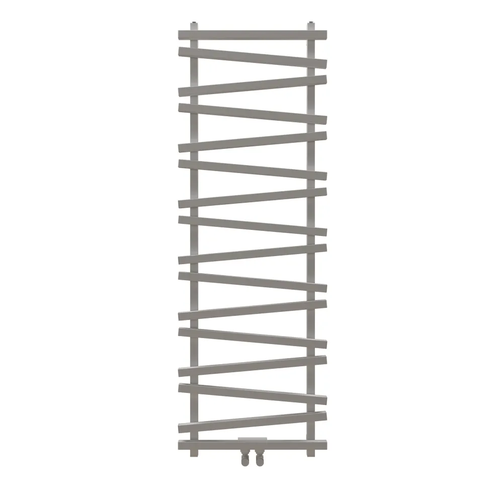 Carisa Vivek Angled Designer Aluminium Heated Towel Rail