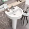 Christine 520mm Basin & Full Pedestal