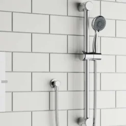 Clara Thermostatic Bath Shower Mixer & Slide Rail Kit