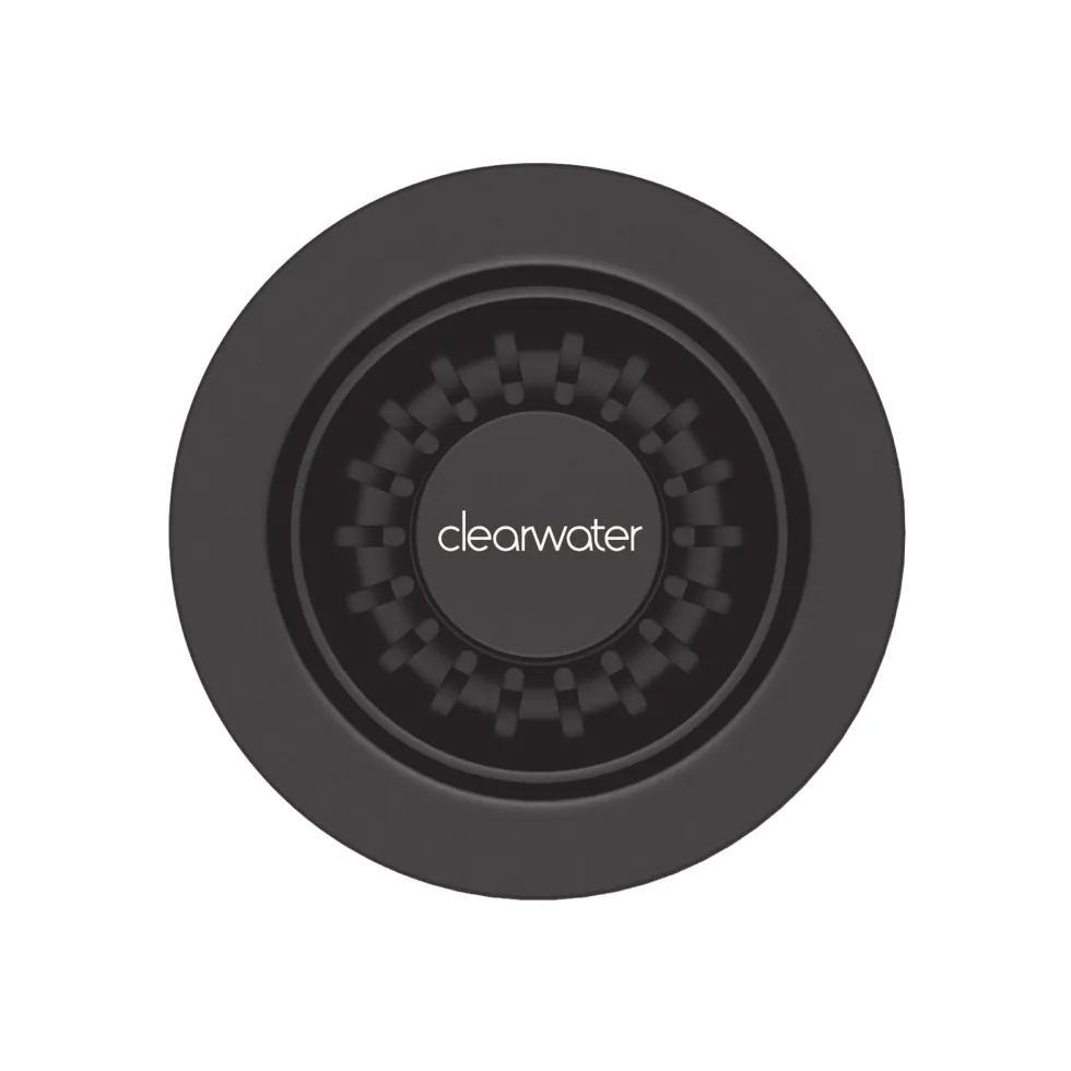 Clearwater Carina 1 Bowl Granite Composite Sink & Waste with Reversible Drainer - 1000 x 500mm