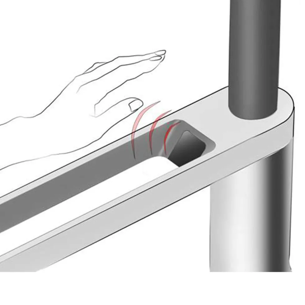 Clearwater Galex Motion WRAS Approved Touchless Single Lever Mono Pull Out Spray Kitchen Mixer