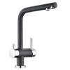 Clearwater Hydra Filtered Mono Kitchen Mixer with Ultrapure Cartridge – Chrome & Nero