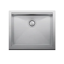 Clearwater Infinity Smart Butler Single Bowl Brushed Stainless Steel Kitchen Sink & Waste - 600 x 510mm