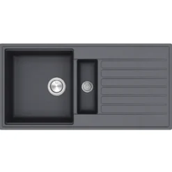 Clearwater Kameo Smart 1.5 Bowl Granite Composite Kitchen Sink - 1000 x 500mm