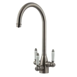Clearwater Krypton Triple Lever Mono Kitchen Mixer and Cold Filtered Water Tap