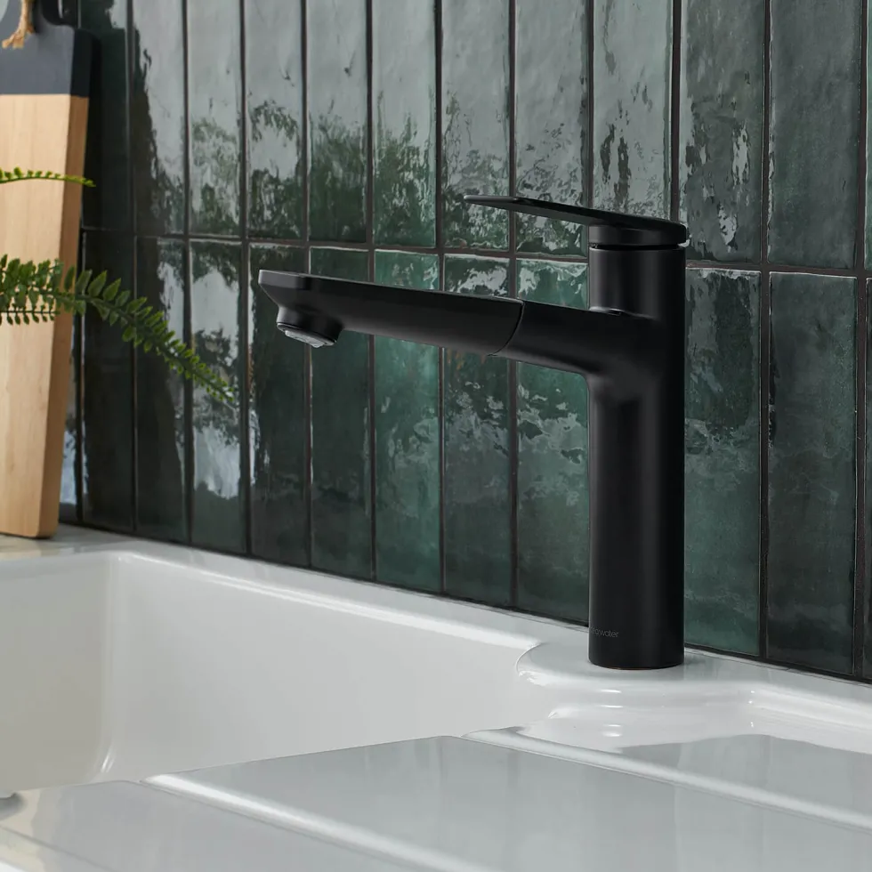 Clearwater Levant Single Lever Mono Pull Out Kitchen Mixer Tap