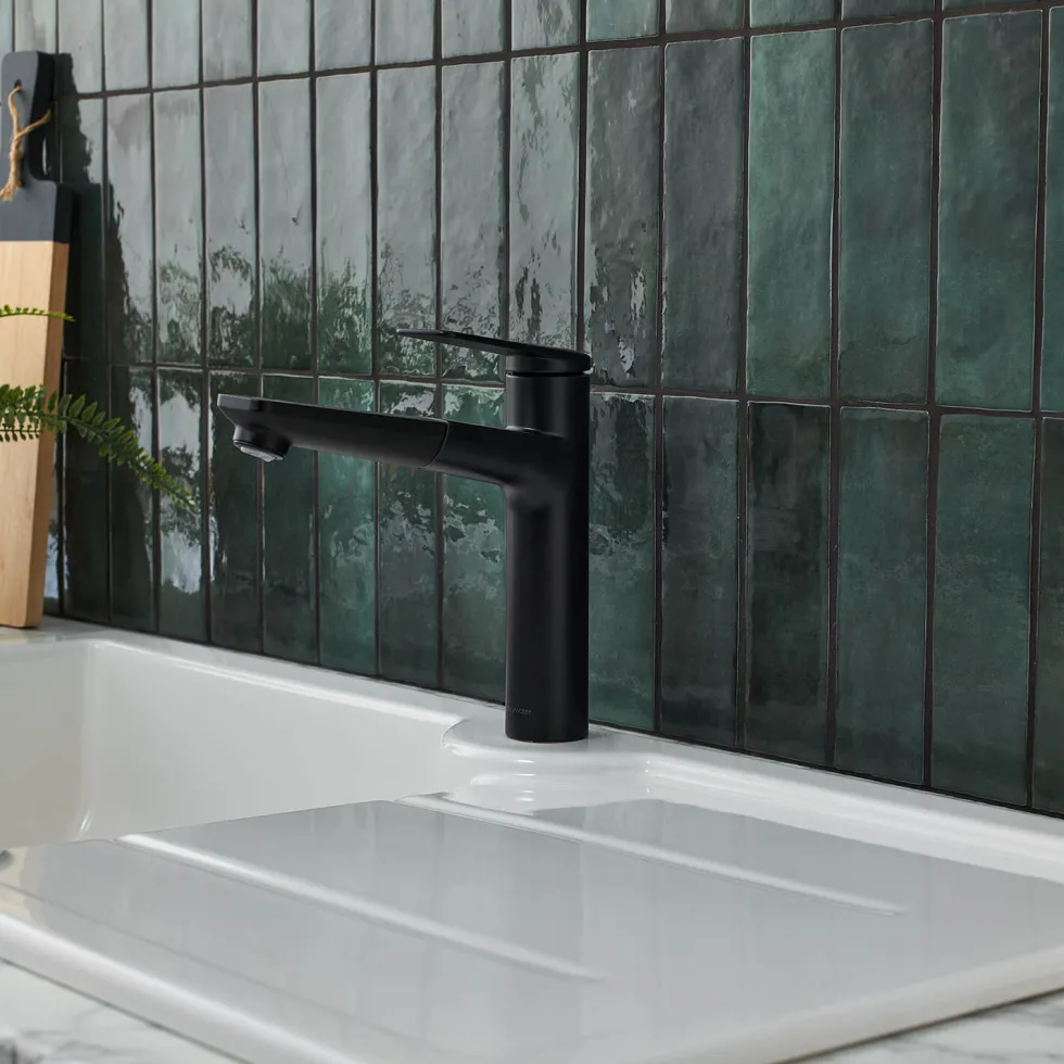 Clearwater Levant Single Lever Mono Pull Out Kitchen Mixer Tap