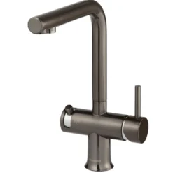 Clearwater Malin Filtered Mono Kitchen Mixer with Ultrapure Cartridge – Gunmetal