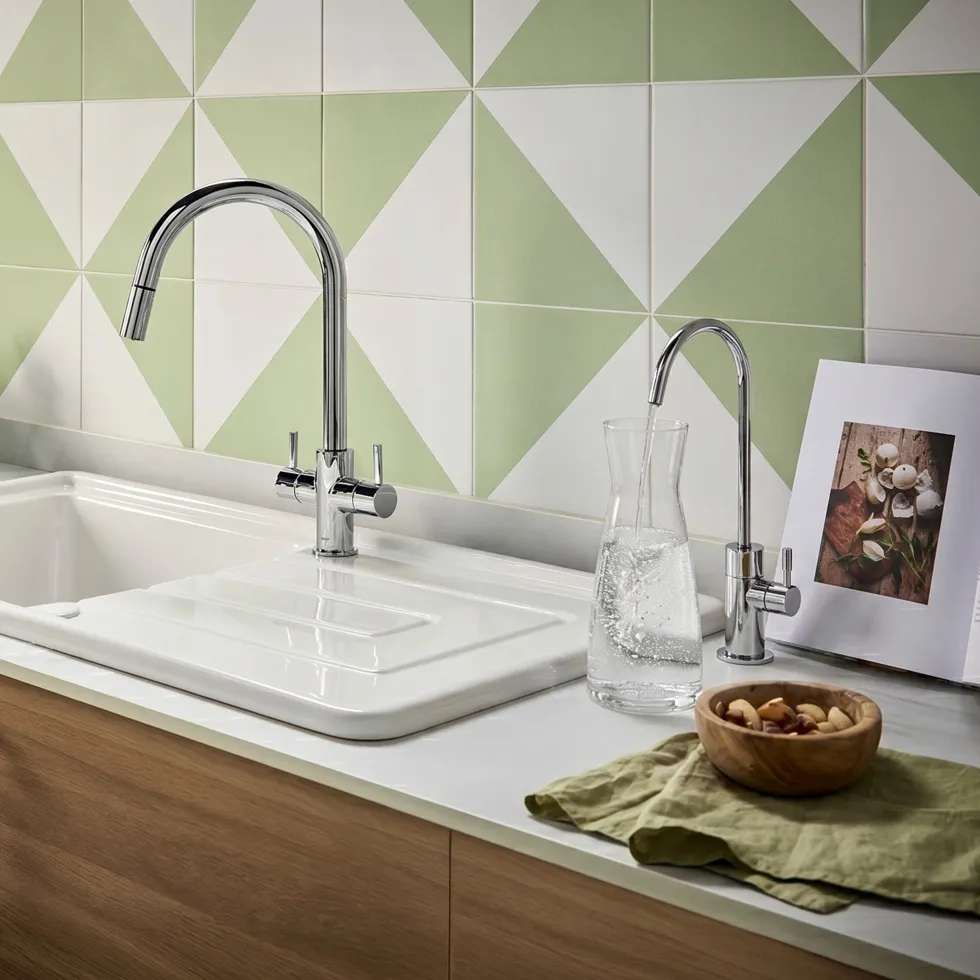 Clearwater Mira Dedicated Ultrapure Filtered Drinking Water Tap – Polished Stainless Steel
