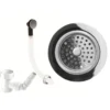 Clearwater 90mm Deluxe Basket Strainer & Overflow - Chrome
