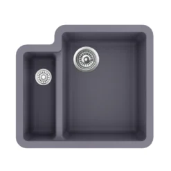 Clearwater Nova 1.5 Bowl Granite Composite Inset/Undermount Kitchen Sink - 557 x 500mm