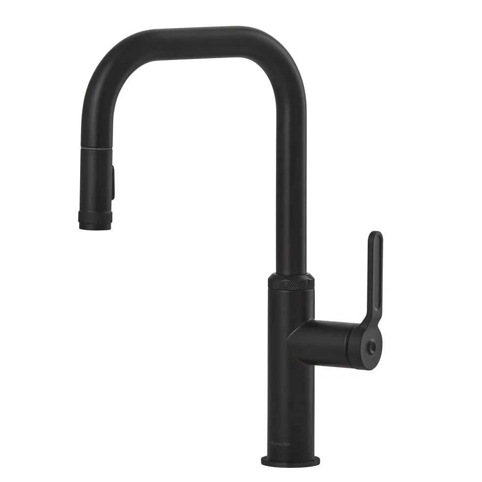 Clearwater Pioneer WRAS Approved Single Lever Industrial-Style Mono Pull Out Spray Kitchen Mixer Tap