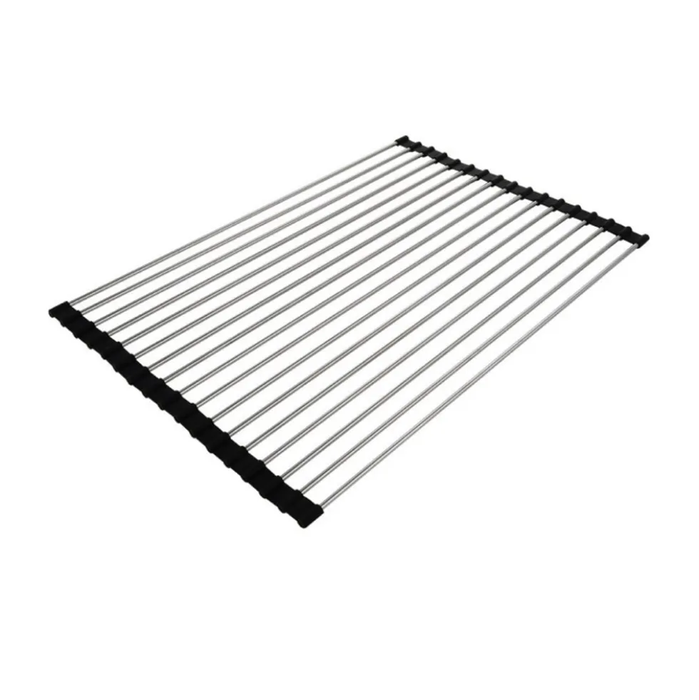 Clearwater Stainless Steel Roll Mat Sink Drainer - 300 x 430mm