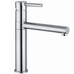Clearwater Vegas Single Lever Mono Sink Mixer with Swivel Spout - Chrome