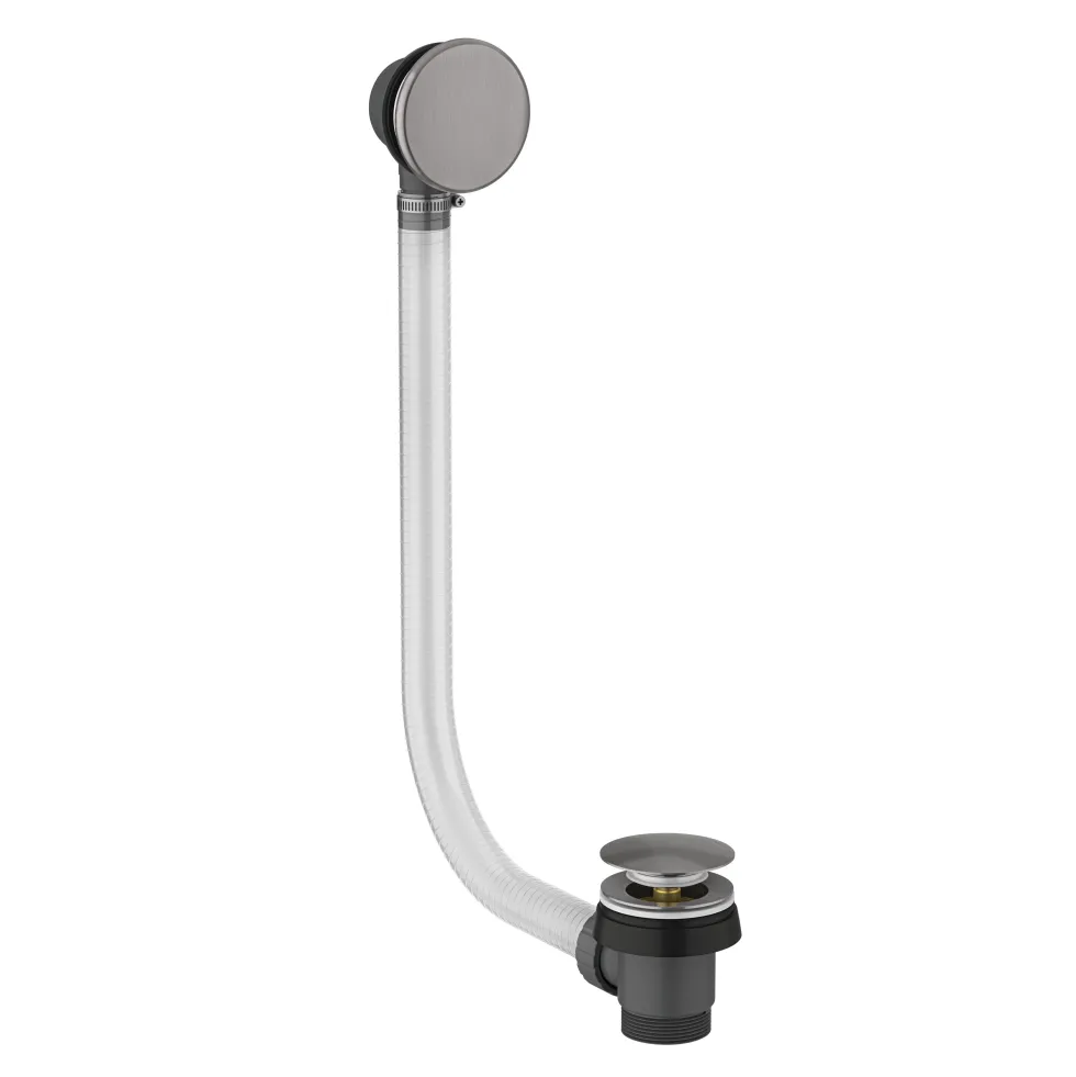 Click Clack Bath Waste & Overflow - Brushed Bronze or Gunmetal