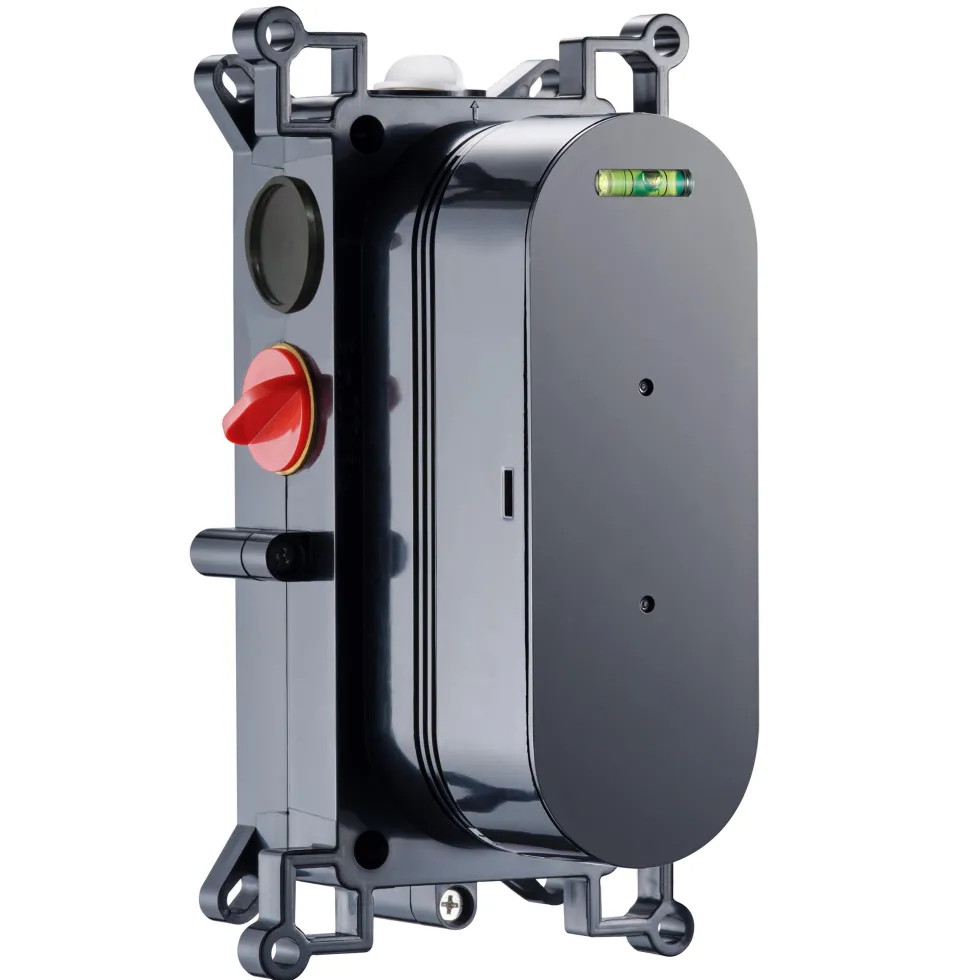 Core Concealed Thermostatic Valve, Fixed Head & Shower Handset Kit