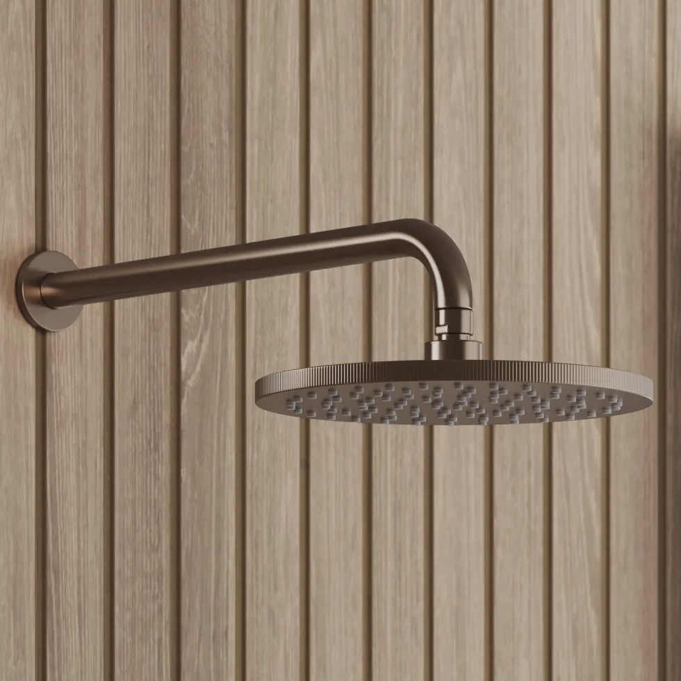 Core Concealed Thermostatic Valve, Fixed Head & Shower Handset Kit