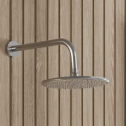 Core Concealed Thermostatic Valve, Fixed Head & Shower Rail Kit