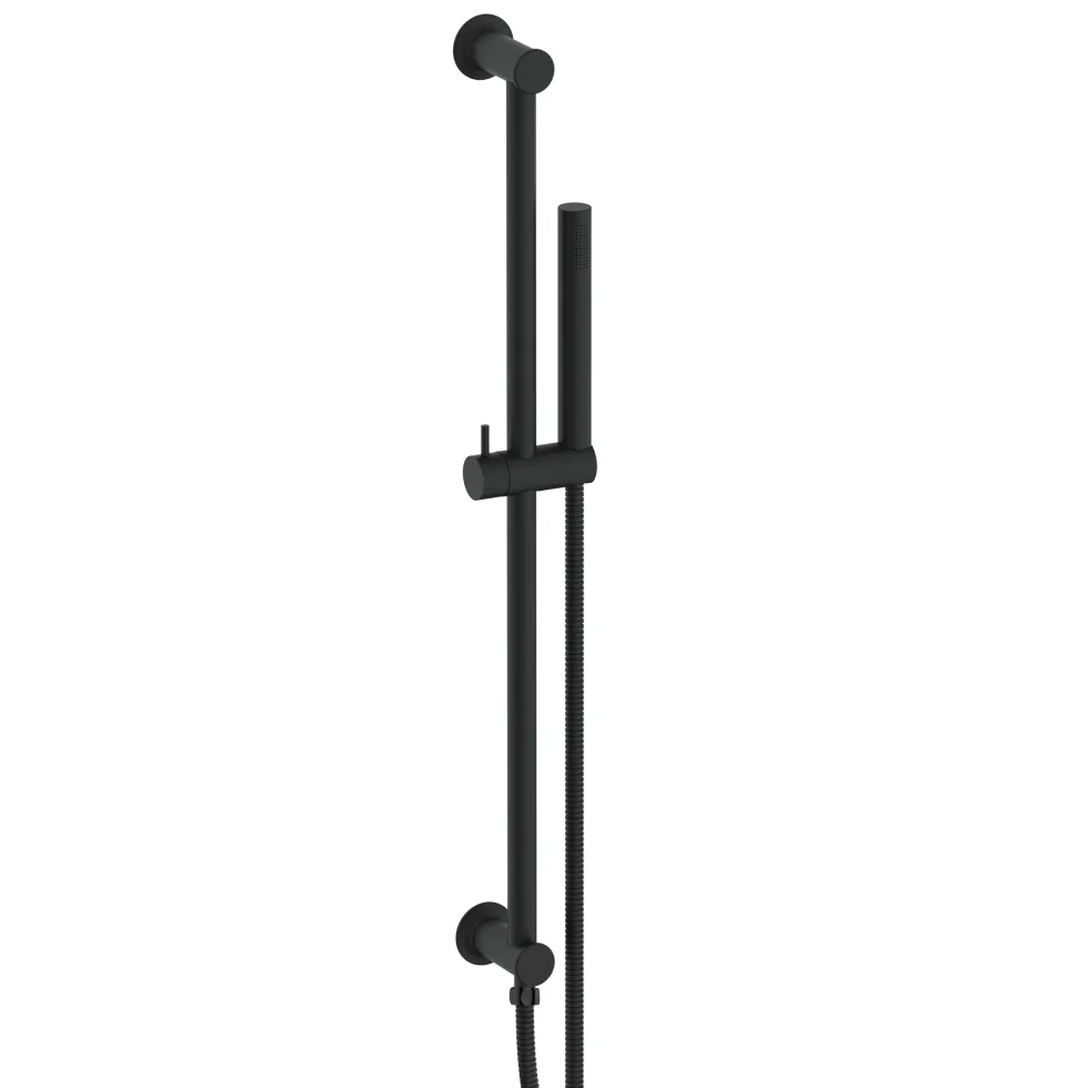 Core Concealed Thermostatic Valve, Fixed Head & Shower Rail Kit