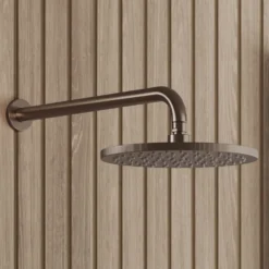 Core Concealed Thermostatic Valve, Fixed Head & Shower Rail Kit