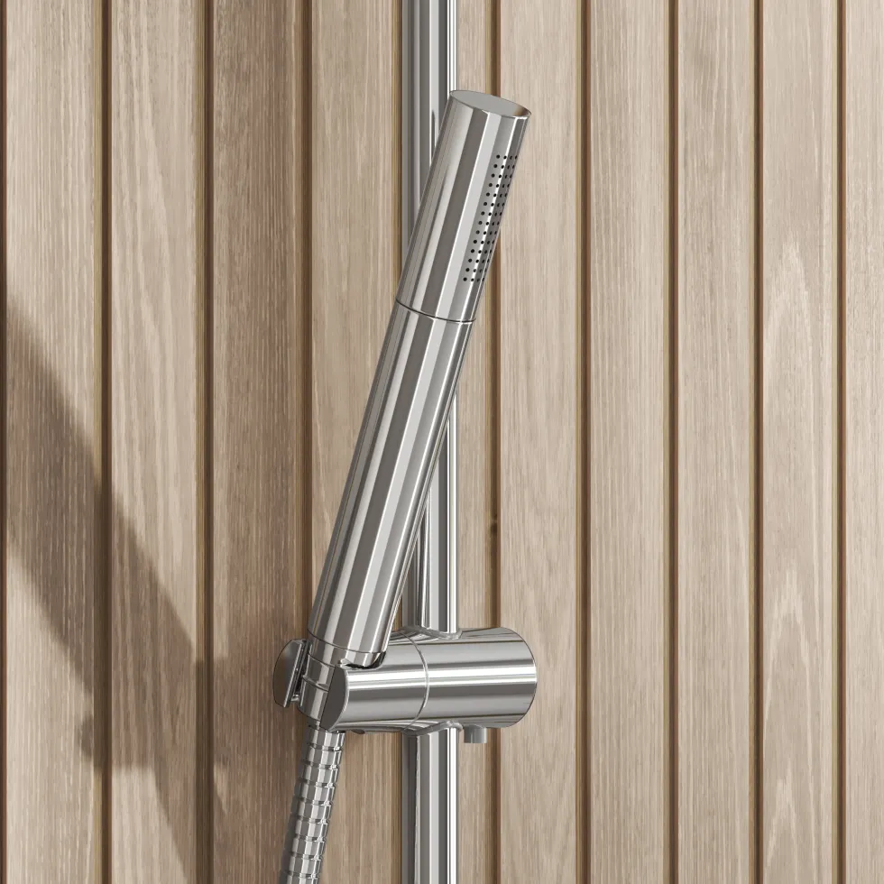 Core Exposed Thermostatic Rigid Riser Shower Kit
