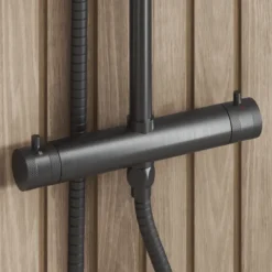 Core Exposed Thermostatic Rigid Riser Shower Kit