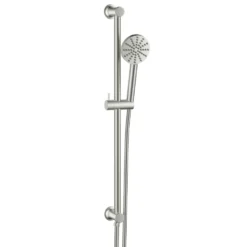 Core Fluted Slide Rail Shower Kit, Shower Handset & Hose with Integrated Elbow