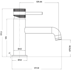 Core Mono Basin Mixer Tap
