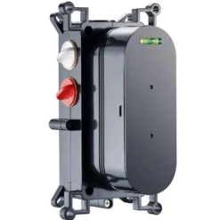 Core 1 Outlet Concealed Valve & Fixed Wall Mounted Square Shower Head