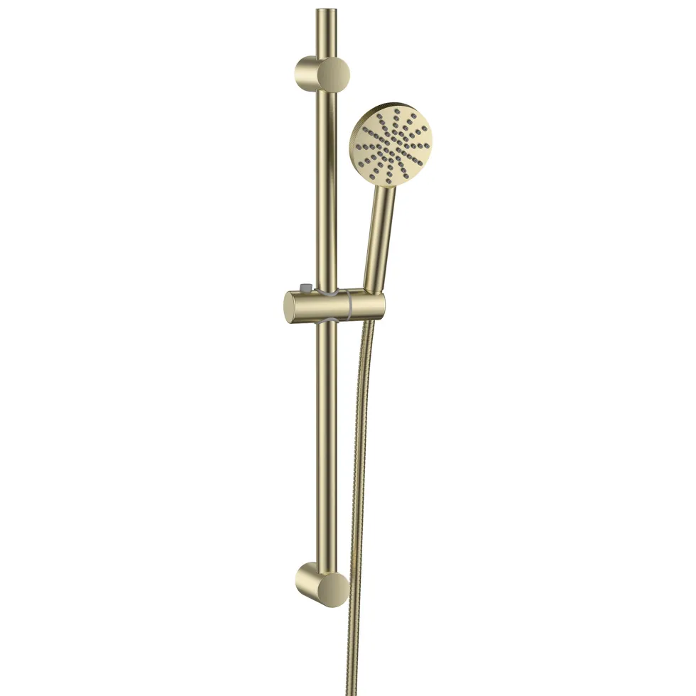 Core 1 Outlet Exposed Thermostatic Bar Valve & Fluted Slide Rail Shower Kit