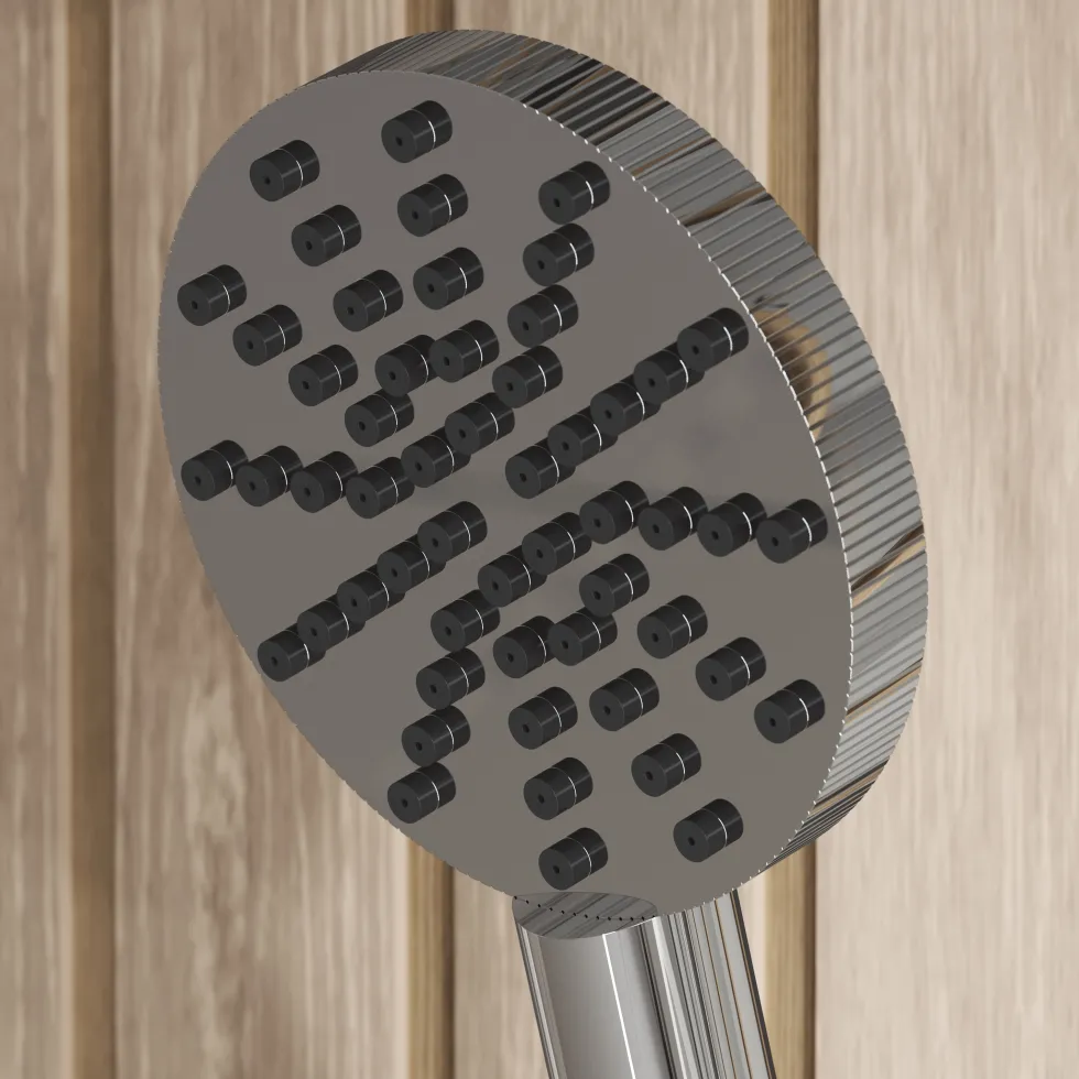 Core 1 Outlet Exposed Thermostatic Bar Valve & Fluted Slide Rail Shower Kit