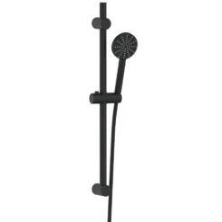 Core 1 Outlet Exposed Thermostatic Bar Valve & Fluted Slide Rail Shower Kit