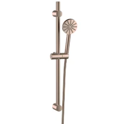 Core 2 Outlet Wall Mounted Bath Shower Mixer with Slide Rail Kit