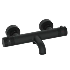 Core 2 Outlet Wall Mounted Bath Shower Mixer with Slide Rail Kit