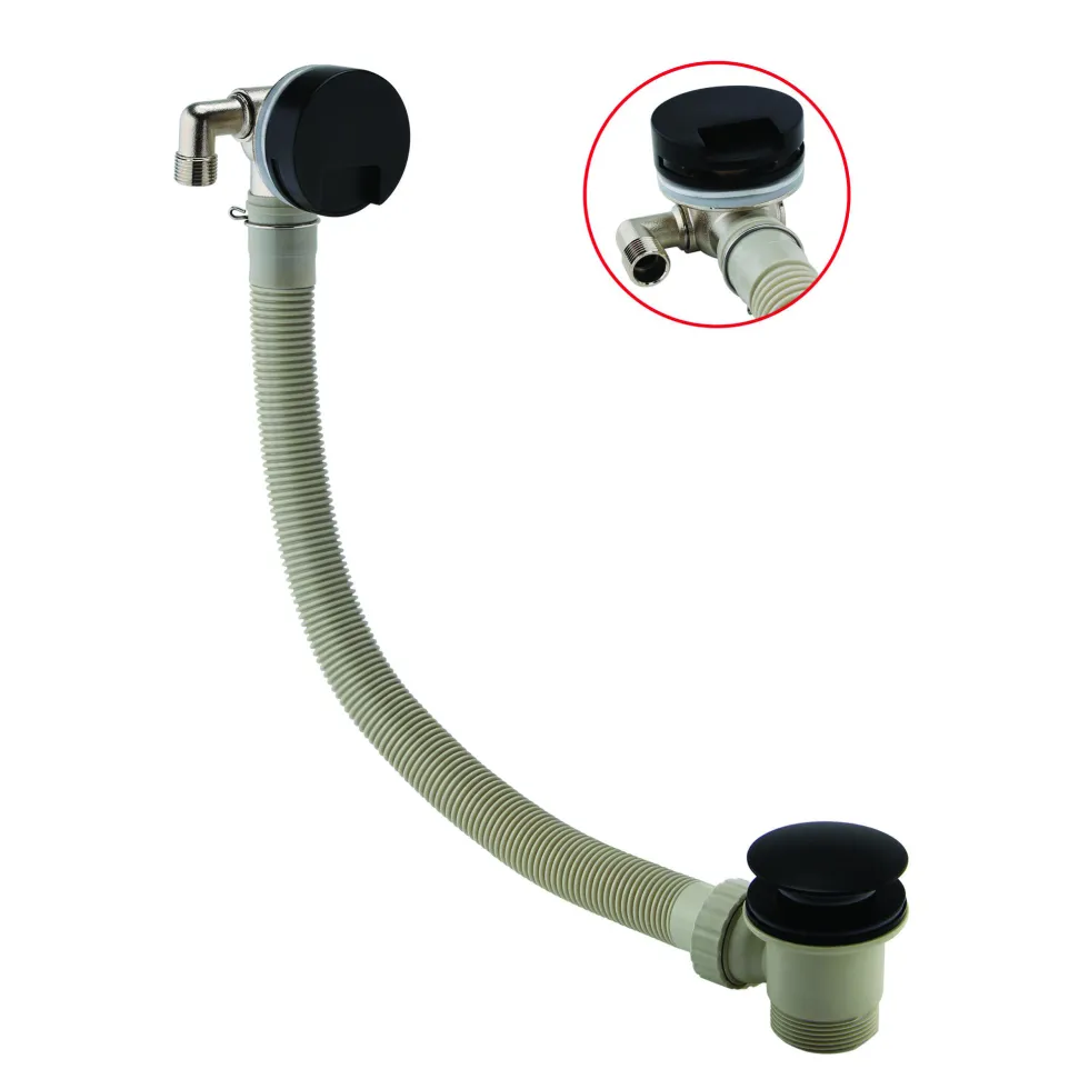 Core Round Overflow Filler & Bath Waste
