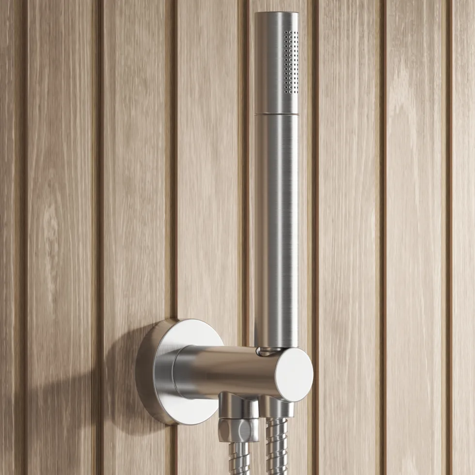 Core Shower Handset, Hose & Wall Outlet
