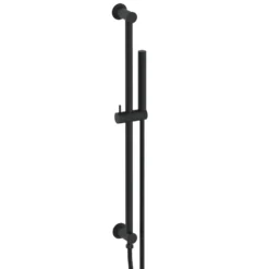 Core Shower Package with 3 Outlet Concealed Valve, Fixed Shower Head, Slide Rail Kit & Overflow Bath Filler