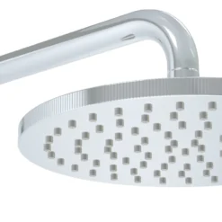 Core Shower Package with 3 Outlet Concealed Valve, Fixed Shower Head, Slide Rail Kit & Overflow Bath Filler