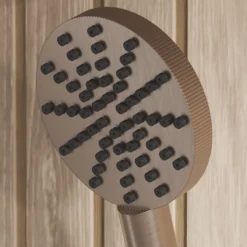 Core Shower Package with 2 Outlet Concealed Valve with Wall Mounted Fluted Spotlight Shower Head & Fluted Handset Slide Rail Kit