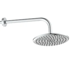 Core Shower Package with 3 Outlet Valve, Fixed Shower Head, Kit & Overflow Bath Filler