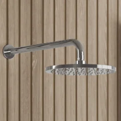 Core Shower Package with 3 Outlet Valve, Fixed Shower Head, Kit & Overflow Bath Filler