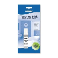 Cramer Professional Touch Up Stick to Repair Minor Damage, Scratches & Blemishes on Baths, Basins & Tiles - Alpine White