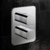 Crosswater Atoll/Glide II 1 Outlet Concealed Thermostatic Shower Valve - Crossbox Technology - Polished Chrome