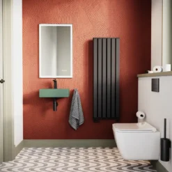 Crosswater Beck 400mm Cloakroom Wall Hung Basin with Waste