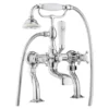 Crosswater Belgravia Crosshead Bath Shower Mixer - Chrome
