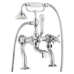 Crosswater Belgravia Crosshead Bath Shower Mixer - Chrome