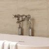 Crosswater Belgravia Crosshead Floor Standing Bath Filler - Chrome